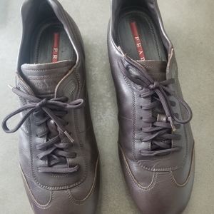 Prada Men's Sneakers in Dark Brown